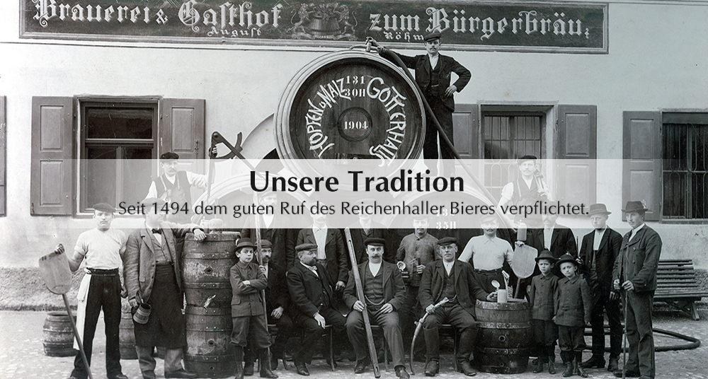 Unsere Private Alpenbrauerei BÜRGERBRÄU